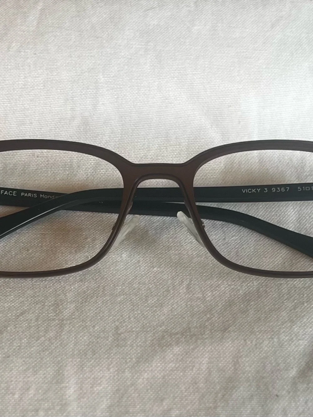 Women's Face a Face Brown Rectangle Eyeglass Frame - Vicky 3